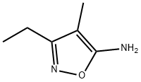 3-エチル-4-メチルイソキサゾール-5-アミン 化学構造式