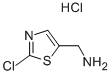 (2-氯噻唑-5-基)甲胺盐酸盐, 153471-67-1, 结构式