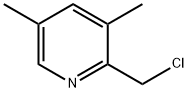 3,5-DIMETHYL-2-CHLOROMETHYLPYRIDINE Structure