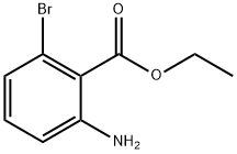Benzoic acid, 2-aMino-6-broMo-, ethyl ester Struktur