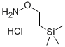 O-(2-TRIMETHYLSILYLETHYL)HYDROXYLAMINE HYDROCHLORIDE Struktur