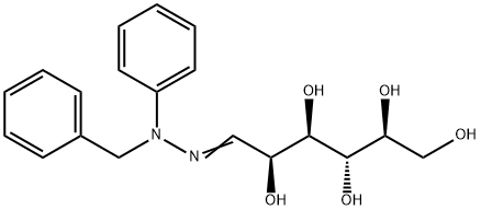 L-Altrose benzylphenyl hydrazone Struktur
