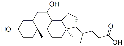 别鹅去氧胆酸 结构式