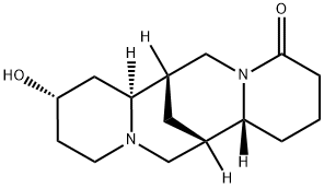 (7S,7aβ,9β,14S,14aα)-ドデカヒドロ-9-ヒドロキシ-7,14-メタノ-4H,6H-ジピリド[1,2-a:1',2'-e][1,5]ジアゾシン-4-オン 化学構造式