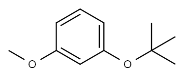 3-tert-ブトキシアニソール 化学構造式