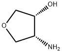 3-Furanol,4-aminotetrahydro-,(3R-cis)-(9CI) Structure