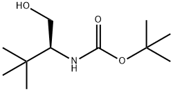 N-BOC-L-叔亮氨醇,153645-26-2,结构式