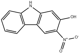 2-HYDROXY-3-NITROCARBAZOLE Structure