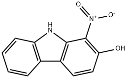 2-HYDROXY-1-NITROCARBAZOLE Structure
