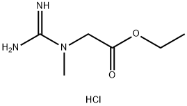 Creatine ethyl ester hydrochloride Struktur