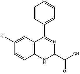 6-chloro-4-phenyl-1,2-dihydroquinazoline-2-carboxylic acid