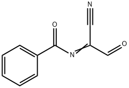 Benzamide,  N-(1-cyano-2-oxoethylidene)-  (9CI) Structure