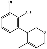 1,2-Benzenediol, 3-(3,6-dihydro-4-methyl-2H-pyran-3-yl)- (9CI) Struktur