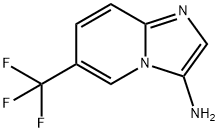 3-氨基-6-三氟甲基咪唑并[1,2-A]吡啶, 1536950-06-7, 结构式
