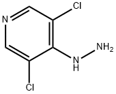 1-(3,5-DICHLORO-4-PYRIDYL)HYDRAZINE Structure