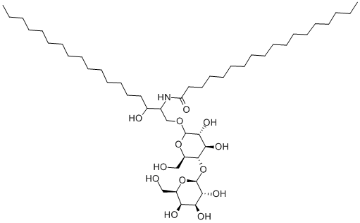 1-O-[BETA-D-LACTOSYL]-N-OCTADECANOYL-DL-DIHYDROSPHINGOSINE|