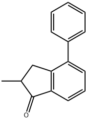 2-甲基-4-苯基-1-茚酮 结构式