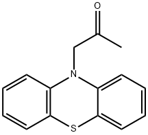 Phenothiazin-10-yl-2-propanone Struktur