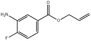 Benzoic acid, 3-amino-4-fluoro-, 2-propenyl ester (9CI), 153774-39-1, 结构式