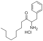 3-Undecanone, 2-amino-1-phenyl-, hydrochloride, (+-)- Struktur