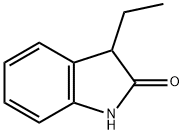 3-乙基-2,3-二氢-1H-吲哚-2-酮, 15379-45-0, 结构式
