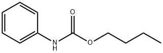 butyl N-phenylcarbamate Struktur