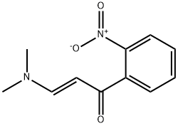 3-(diMethylaMino)-1-(3-nitrophenyl)prop-2-en-1-one 化学構造式