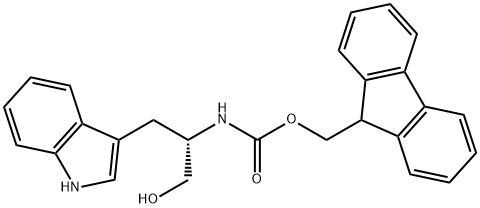 FMOC-L-TRYPTOPHANOL,153815-60-2,结构式