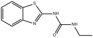 Urea, 1-(2-benzothiazolyl)-3-ethyl- (8CI) Structure