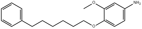 3-methoxy-4-(6-phenylhexoxy)aniline Structure