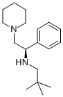 (R)-(-)-N-ネオペンチル-1-フェニル-2-(1-ピペリジノ)エチルアミン 化学構造式
