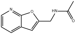 Acetamide,  N-(furo[2,3-b]pyridin-2-ylmethyl)- Structure