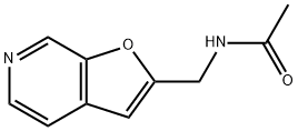 Acetamide,  N-(furo[2,3-c]pyridin-2-ylmethyl)- Struktur