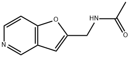 Acetamide,  N-(furo[3,2-c]pyridin-2-ylmethyl)- Structure