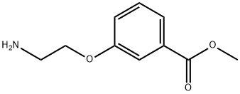 3-(2-アミノエトキシ)安息香酸メチル HYDROCHLORIDE 化学構造式