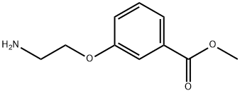 METHYL 3-(2-AMINOETHOXY)BENZOATE Structure