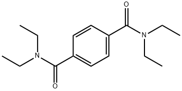 N1,N1,N4,N4-四乙基对苯二甲酰胺, 15394-30-6, 结构式