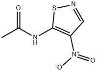 Acetamide,  N-(4-nitro-5-isothiazolyl)- Struktur