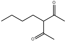 3-正-丁基-2,4-戊烷二酮 结构式