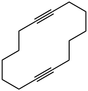 1,8-CYCLOTETRADECADIYNE, 1540-80-3, 结构式