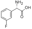 (S)-AMINO-(3-FLUORO-PHENYL)-ACETIC ACID Structure