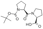 BOC-PRO-PRO-OH 化学構造式