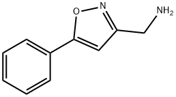 (5-PHENYLISOXAZOL-3-YL)METHYLAMINE Struktur