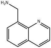 (喹啉-8-甲基)胺 结构式