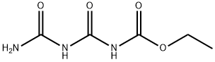Carbamic  acid,  [[(aminocarbonyl)amino]carbonyl]-,  ethyl  ester  (9CI) Struktur