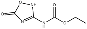 Carbamic  acid,  (2,5-dihydro-5-oxo-1,2,4-oxadiazol-3-yl)-,  ethyl  ester  (9CI) Struktur