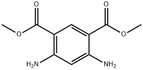 4,6-DIAMINO-1,3-BENZENEDICARBOXYLIC ACID DIMETHYL ESTER Structure