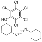 N,N'-ジシクロヘキシルカルボジイミドペンタクロロフェノール化合物 化学構造式