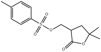5,5-DIMETHYL-3-(TOSYYLOXYMETHYL)DIHYDRO-2[3H]-FURANONE Structure
