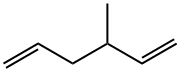 3-メチル-1,5-ヘキサジエン 化学構造式